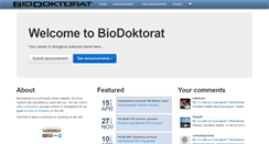 Desktop Screenshot of biodoktorat.pl