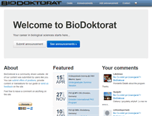 Tablet Screenshot of biodoktorat.pl